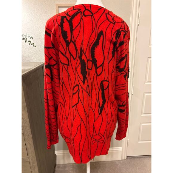 Eminent | Vintage Lambswool Sequins Sweater | Large - Picture 8 of 10